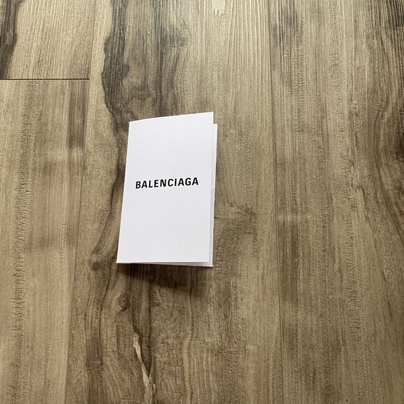 Large Balenciaga Shopping Bag with Receipt Envelope - Picture 5 of 6